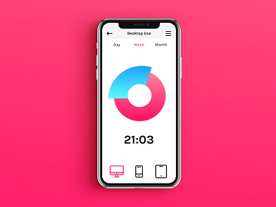 Daily Ui 14 dailyui design icon infographic mobile timer typography ui ux