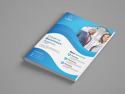 CREATIVE AND MODERN CORPORATE FLYER DESIGN