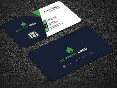 CLEAN AND CREATIVE BUSINESS CARD DESIGN