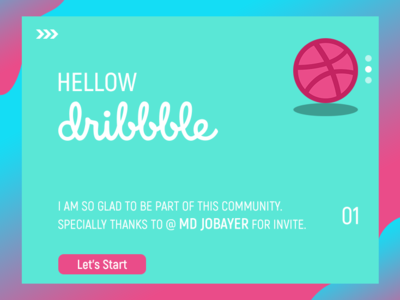 Hello Dribbble