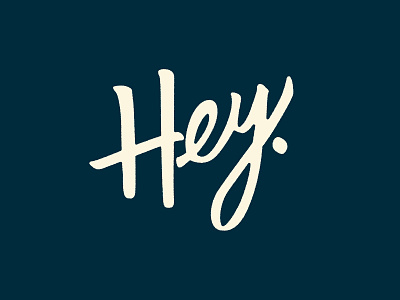 Hey Dribbble colour graphic design hand drawn font hand drawn type hand made type lettering typogaphy