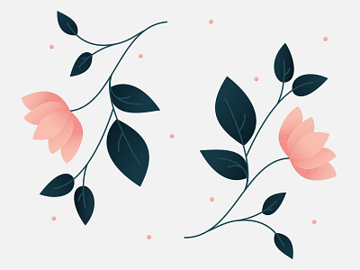 Flowers illustration vector