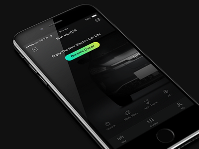 WM MOTOR For iOS branding car design illustration ios logo ui ux 应用
