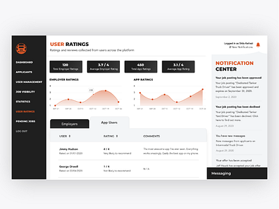 Trucking Platform - Complete product design