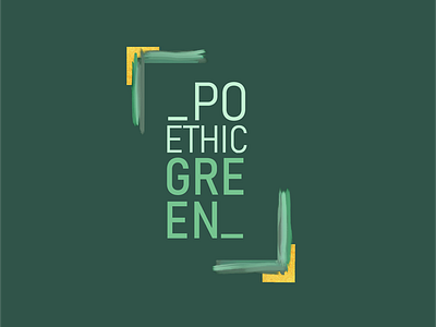 Logo design for Poethic Green