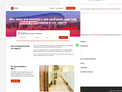 MP - landing page