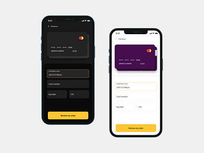Daily UI :: 002 checkout credit card dailyui design graphic design layout mobile ui ux web website