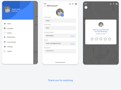 Car-booking-app by Nidhi Singh on Dribbble