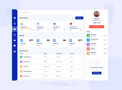 Cloud Drives Dasboard Design cloud app daily ui dashboad dashboard dashboard app dashboard design dashboard ui ui ui ux uidesign uiux user experience user interface user interface design userinterface web app web app design