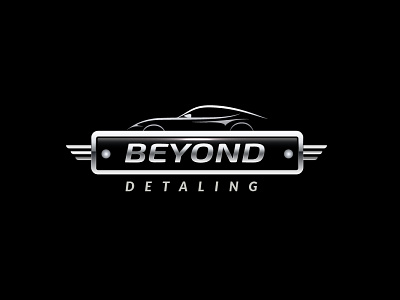Beyond Detailing Logo brand brand design brand identity branding branding design car detailing car logo logo logo design logodesign logos logotype