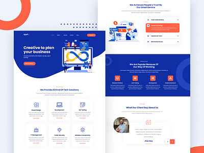 Appilo Website landing landing page landing page design landingpage responsive design saas design saas landing page ui ui ux ui design uiux userexperiencedesign userinterfacedesigner web design webdesign