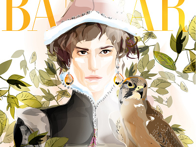 Illustration for Harper's Bazaar editorial fashion fashion illustration harpers bazaar illustrations