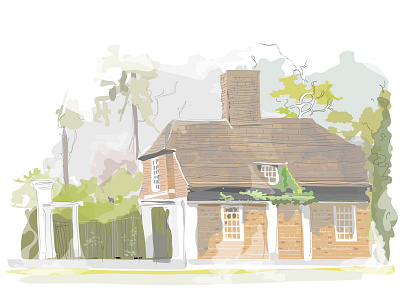 Some House Illustration For David F