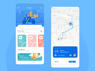 Shipping - App app app design art design dribbble exploration illustration interfaces ios iphone logistic logistics mobile packaging shipping shipping app shipping box ui ux