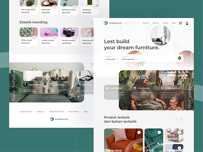 Kang Kayu Website #Exploration app clean clear design ecommerce exploration home illustration interfaces ios minimal minimalism ui uidesign ux uxresearch web website