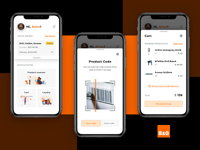 Optimizing experience in store with the new UI design app customer journey divante ecommerce ecommerce design hardware mobile app mobile payment ui design ux vector visual search