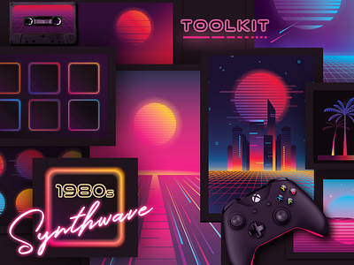 1980s Synthwave Toolkit