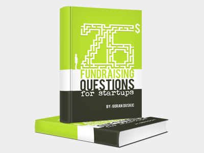 26 Fundraising Questions For Startups book cover design ebook fund fundraising green investing maze publication read startup