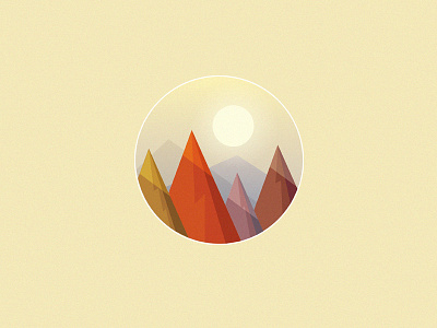 Autumn autumn colors fall forest geometric hills illustration landscape mountains nature triangular vector