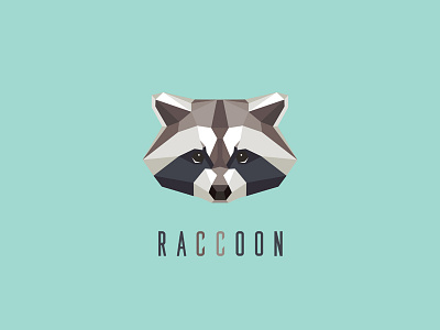 Raccoon logo mark
