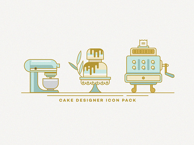 Cake Designer Icon Pack