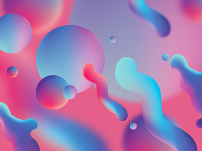 Liquid Gradients by Diana Hlevnjak on Dribbble