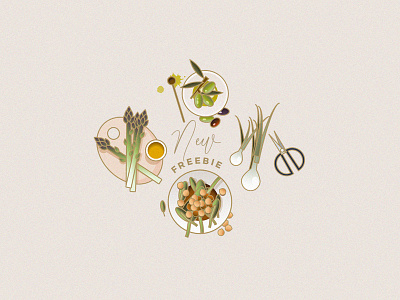 Whole Food Plant Based Diet Icons Freebie asparagus chickpeas colorful icons flat lay food icons food illustration free icons freebie healthy eating icons pack illustration olives plant based spring onions vector vegan vegetables vegetarian