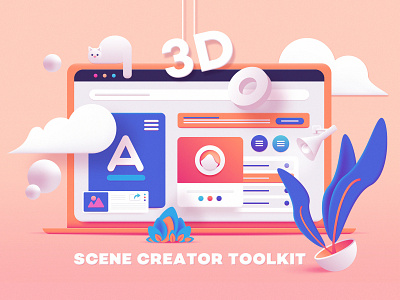 3D Toolkit UI Elements Scene Creator