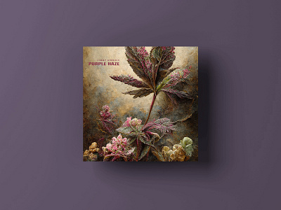 Jimmy Hendrix - Purple Haze album artwork cover ganja hase haze jimmy hendrix mariujana mary jane vinyl