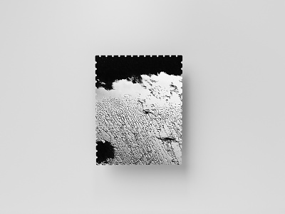 Stamp Series 01/03 2019 abstract design black and white cold dribbbleweeklywarmup minimalistic photographic series stamp textures