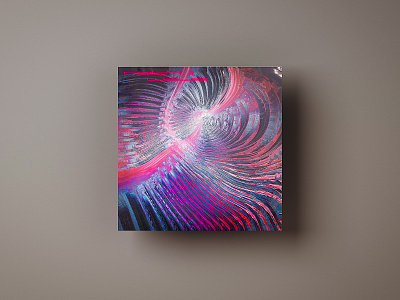 Supra Ultra New Retro Wave Compilation 2019 3d abstract artwork challenge design glitchart music art retrowave series vinyl cover vinyl record