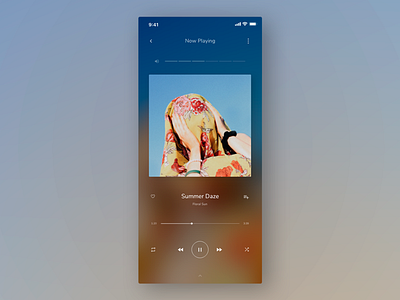 Music App 009 app daily challange dailyui dailyui009 dailyuichallenge design music app music player music player ui software ui ux