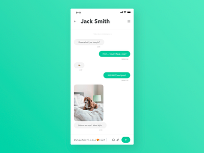 Direct Messaging App 013 app chat app daily challange dailyui dailyui013 dailyuichallenge design emojis message app software typography ui ux