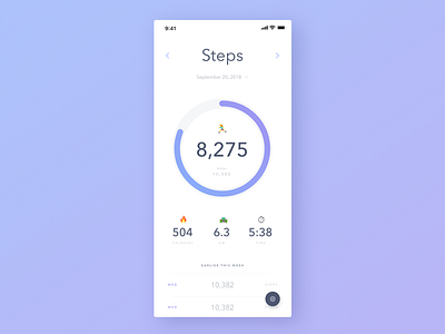 Step Tracking App