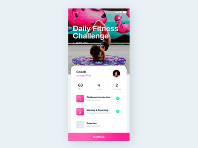 Workout Tracker UI