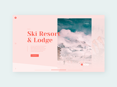 Info Cards ⛷ 045 bookonline daily 100 challenge daily challange dailyui dailyui045 dailyuichallenge design ski resort snowboarding typography ui ux web website