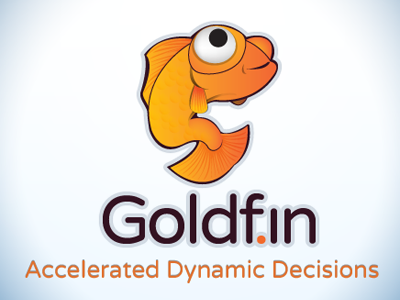 Goldfin Logo branding illustration webapp