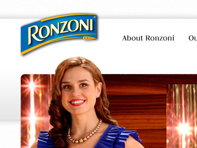 Ronzoni 1st brand site marketing