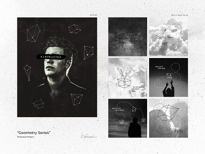 Geometry Series | Personal Project adobe photoshop collage collage art collage digitale constellation design digital art digital collage galaxy geometric geometric art geometric design geometrical geometry graphic design graphic designer illustration illustrator illustrazione personal project