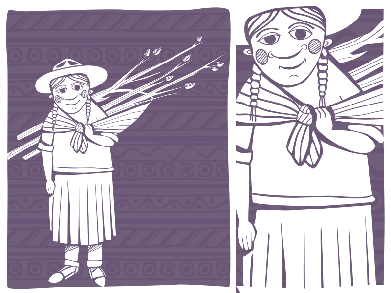 Peruvian Woman by Bub on Dribbble