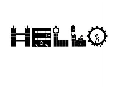 Hello London For Instagram Vectober 18 By Steve Kirkendall On Dribbble Hello London For Instagram Vectober 18 By Steve Kirkendall On Dribbble