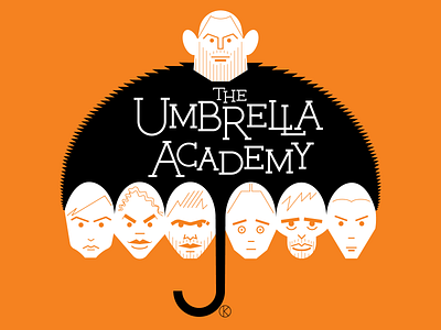 The Umbrella Academy art character design comics darkhorse illustration illustrator netflix superhero superheroes umbrellaacademy vector
