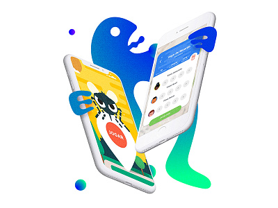 Kids Vs Zirus app brand design game graphic icon product ui ux
