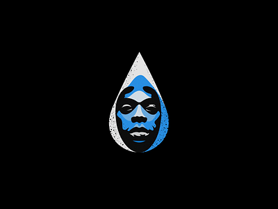 Fela Kuti Tribute afrobeat droplet face felakuti icon legend light logo mark minimalism music peace portrait revolution shadow tribute water