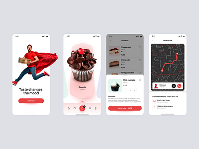 Delivery app🚀 app delivery food restraunt ui ux