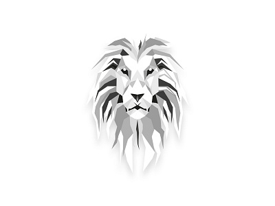 Ye Olde White Lion | Charity Illustration animals black and white charity cheshire congleton geometric illustator illustration lion tiger zoo