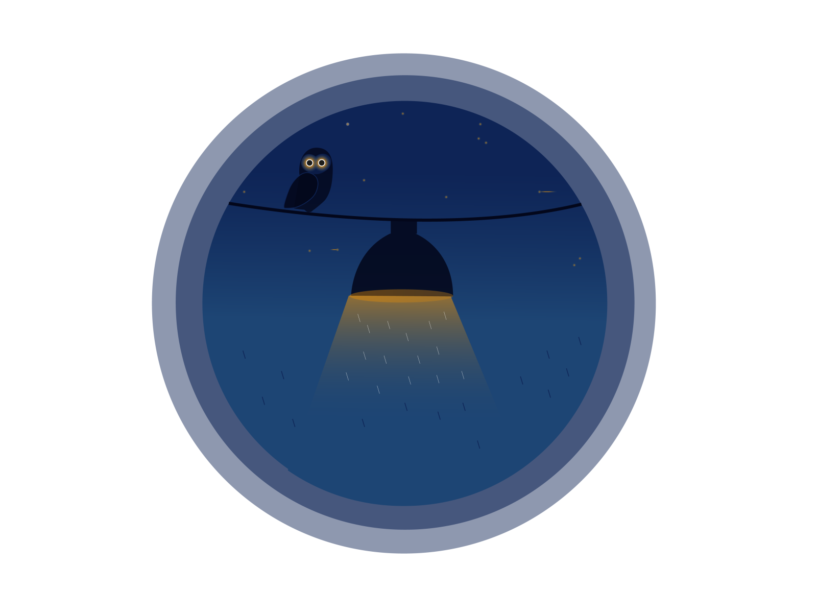 An owl in the city by Susi Ferone on Dribbble