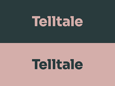 Telltale branding design graphic design logotype