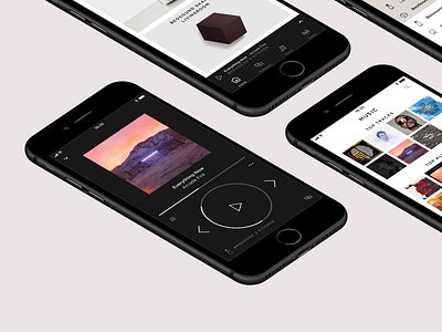Bang & Olufsen app 1.5 app audio bangolufsen design lifestyle luxury multiroom music player speaker ui visual