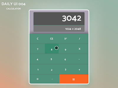 Calculator - Daily UI 004